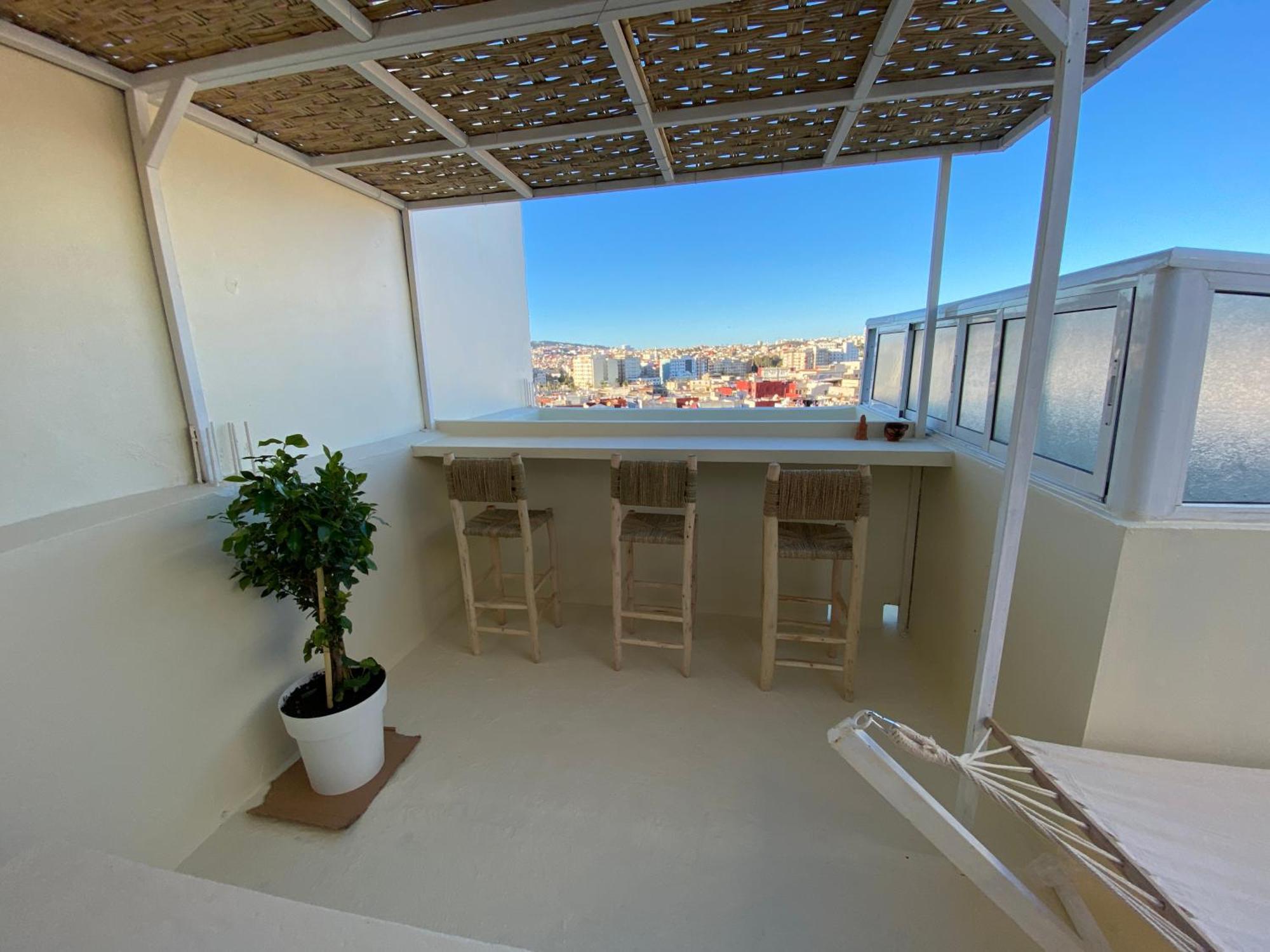 Beautiful Apartment With Private Rooftop Terrace Tanger Luaran gambar